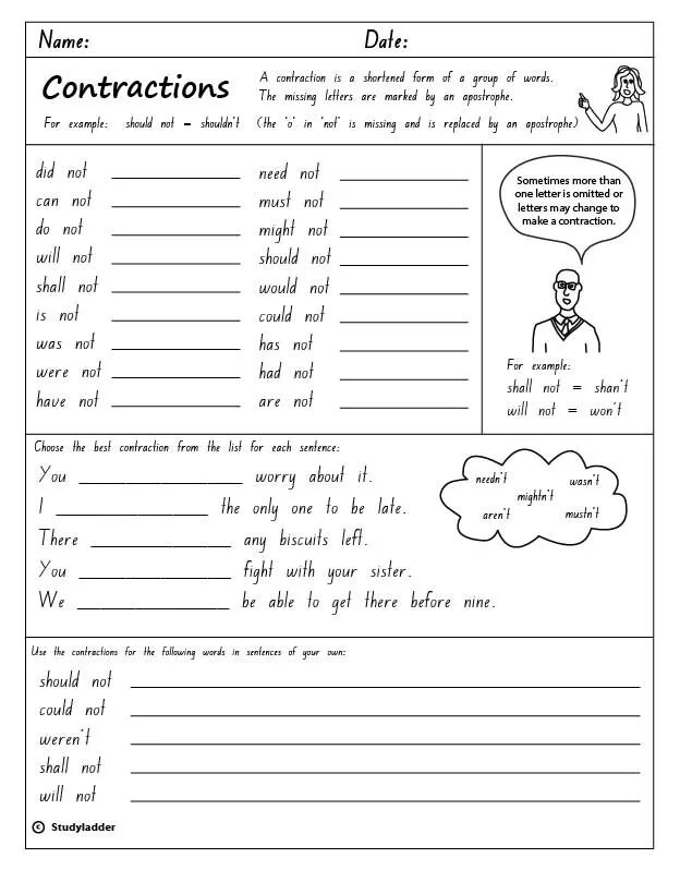 Use contractions. Contractions worksheets. contractions with not worksheet. informal contractions в английском. в англ языке contraction.