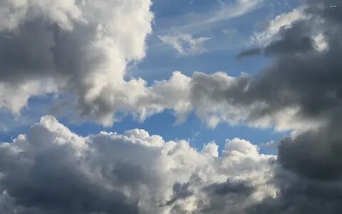 Clouds before