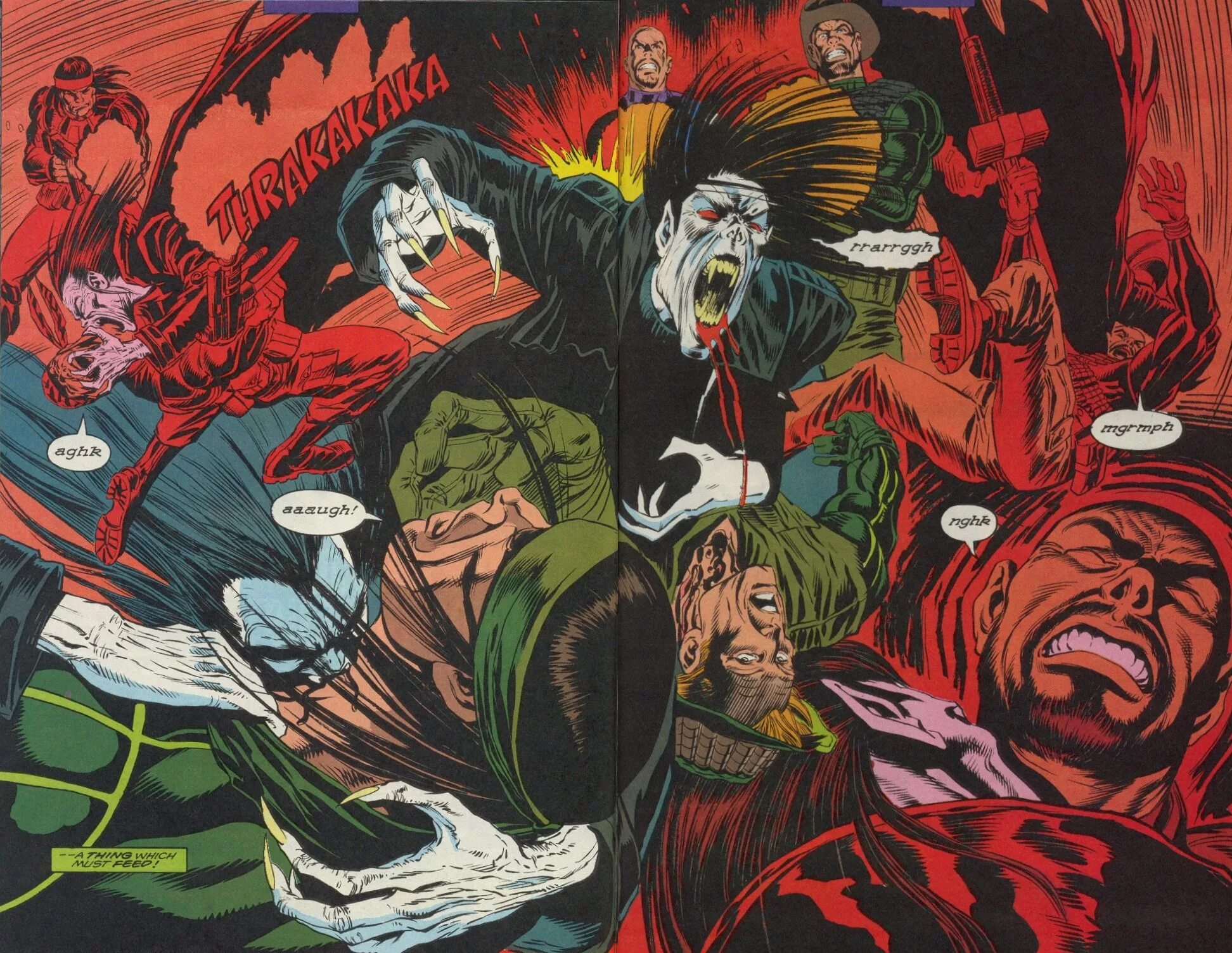 Комиксы вампиры. Майкл Морбиус комиксы 1992.