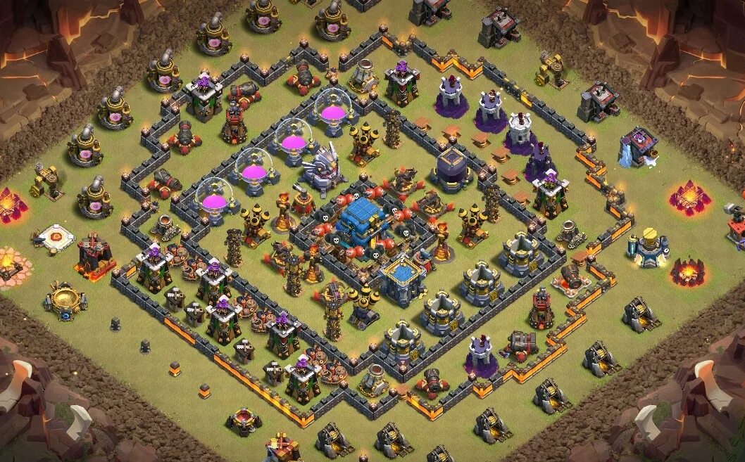 12 ТХ клеш. 12 ТХ В Clash of Clans. Расстановка 12 ТХ. ТХ 12 2022. Clash bases