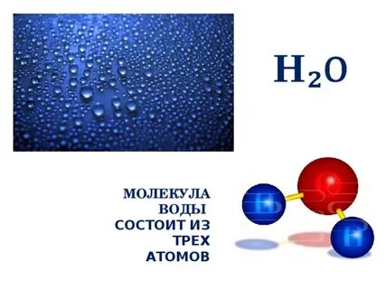 Из чего состоит вода 3 класс