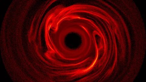 Red holes