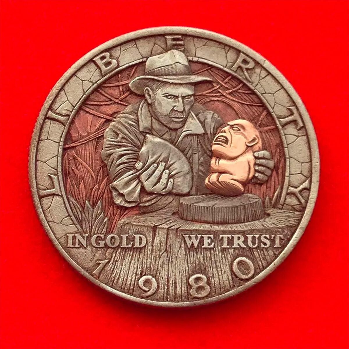 Необычные монеты с секретом. Монеты с изображением Сталина.
