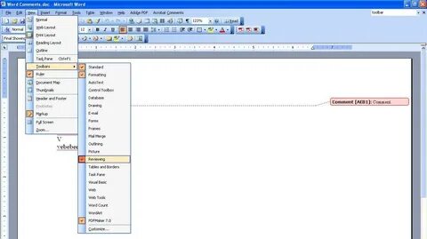 Документ microsoft word 2003