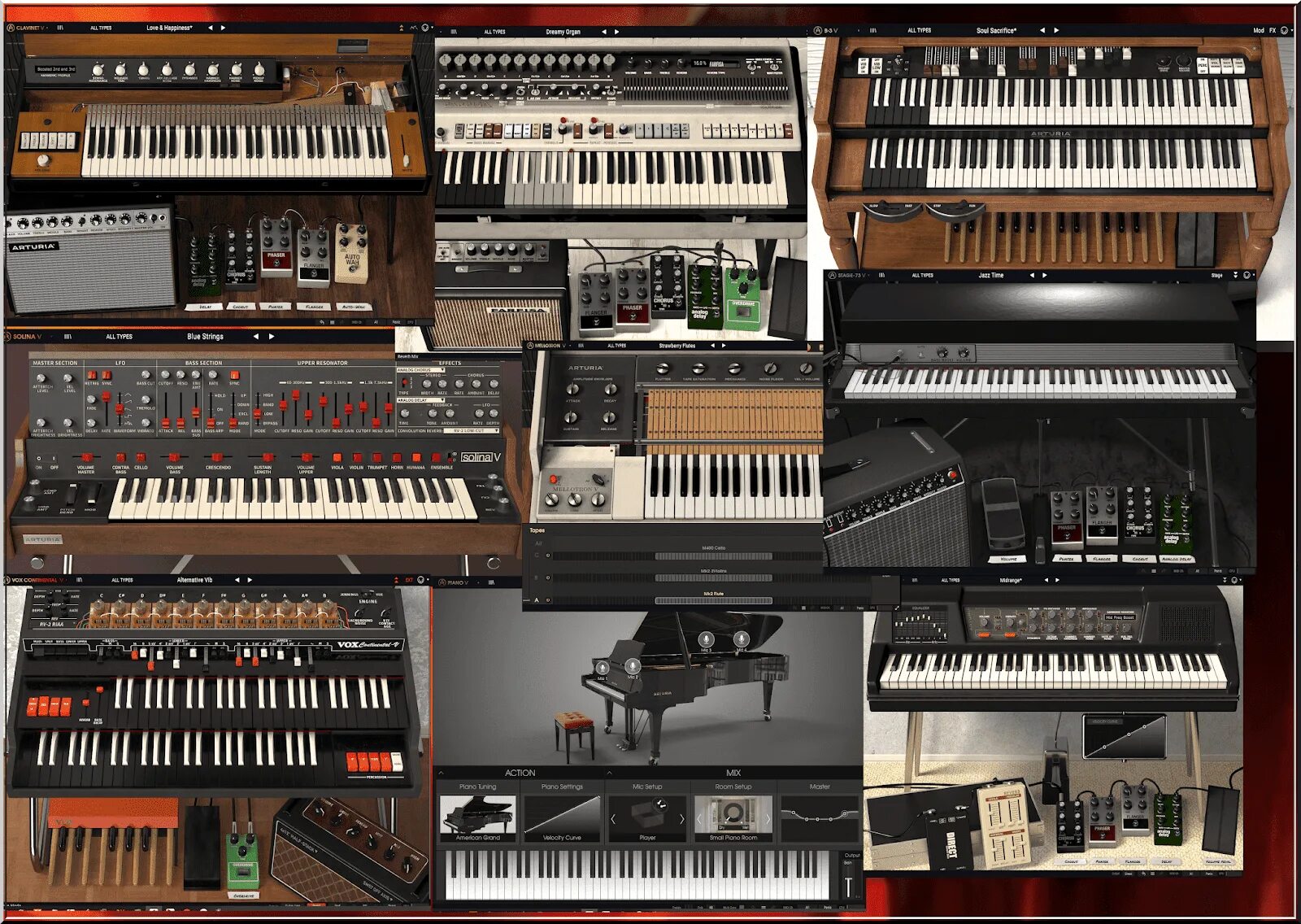 Arturia - Synth v-collection 2022. Arturia VST V collection 7. Arturia - Keyboards & Piano v-collection. Пианино Arturia. Vst collection