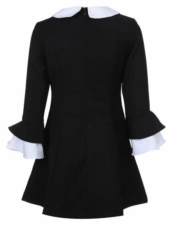 Ривердейл вероника форма школьная. Школьная форма для девочек платье. Школьное платье с кружевом. Черное платье с белым воротником для девочки. Платье с белым воротником для девочки.