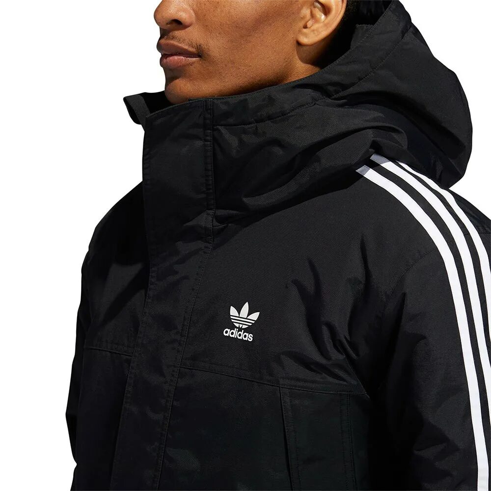 Черная куртка адидас. Куртка adidas Originals Parka. Adidas Originals Parka мужские. Парка adidas Originals ed5835. Ed5834 adidas Parka Padded.