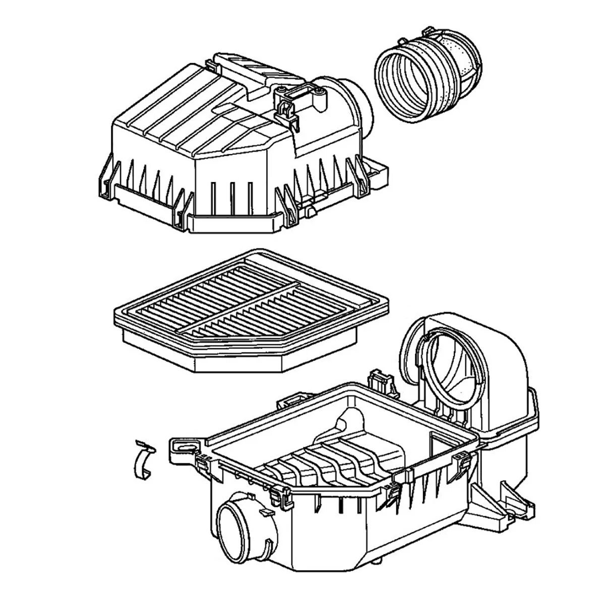 Воздушный фильтр хонда цивик. Корпус воздушного фильтра Honda Civic. Корпус воздушного фильтра Хонда Цивик. Корпус воздушного фильтра генератора Хонда ер 6500. Воздушный фильтр с патрубком Хонда Сивик 6.
