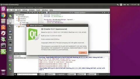 Qt creator linux