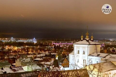 Пенза ночью