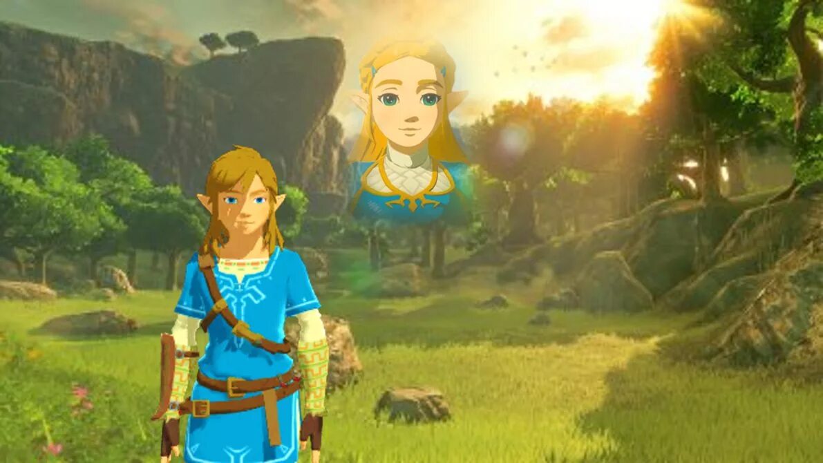 Zelda мир. Zelda BOTW. Линк и Зельда BOTW. Zelda BOTW игра. BOTW Zelda линк.