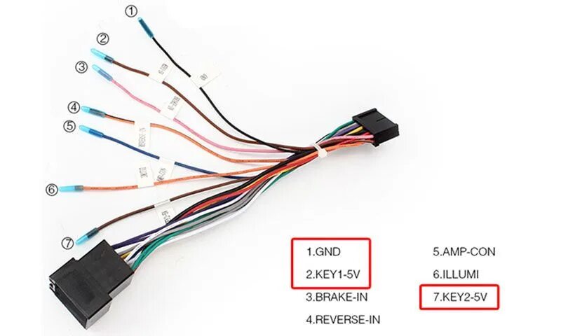 ГУ на Android подключение руля по key1, key2 patrol y61 - Nissan Patrol (Y61), 4