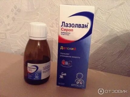 После приема лазолвана
