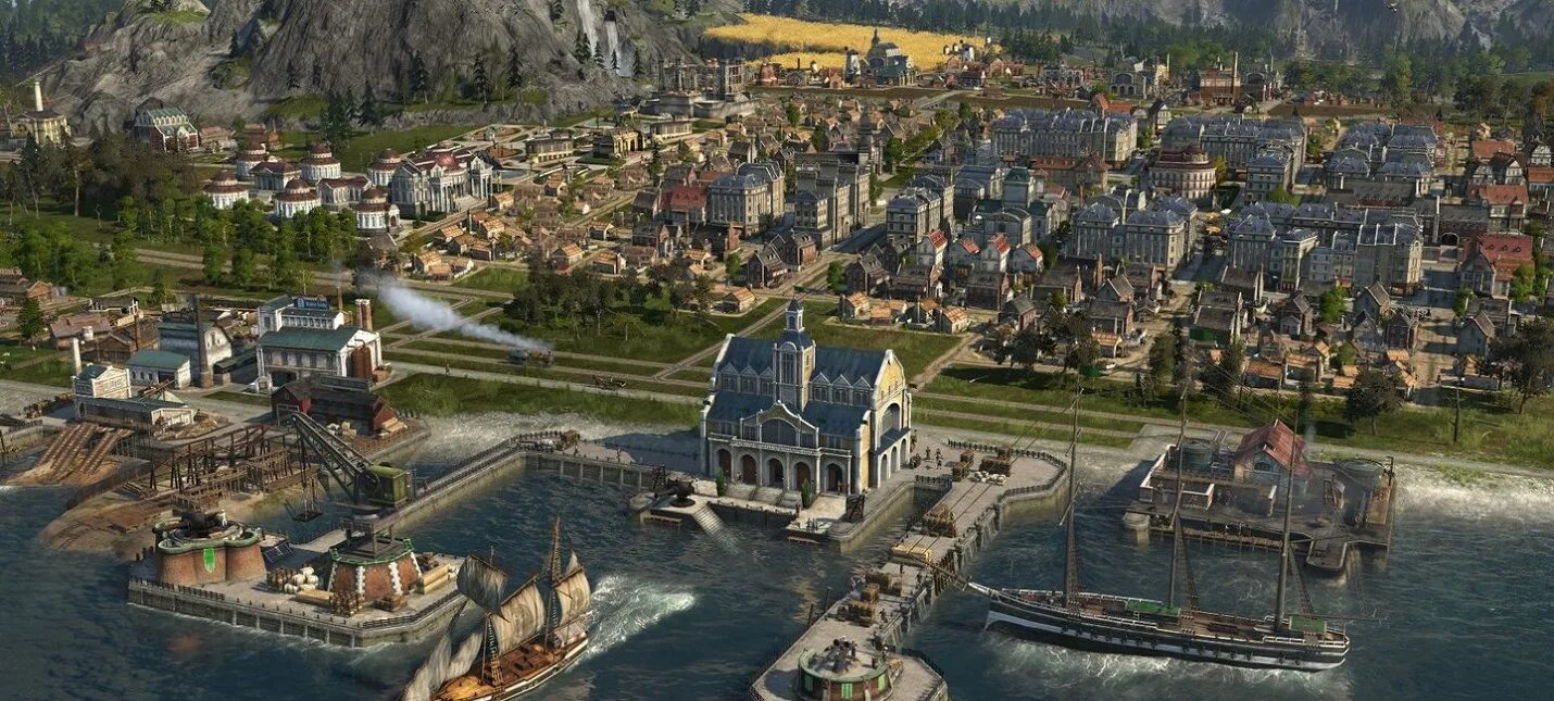 Игры про 1800 годов. Анно 1800 города. Anno 1800 отзывы. Anno 1800 docklands. Анно 1800 здания.