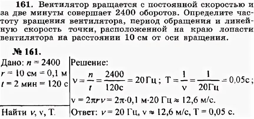 Частота вращения минутной