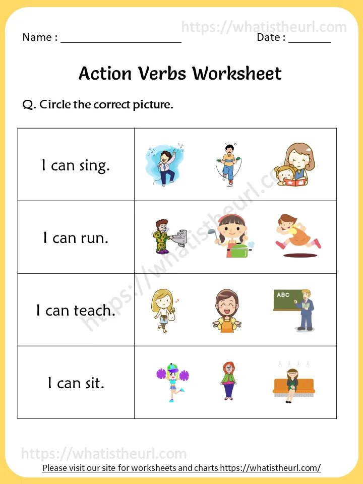 Can i date. Actions in English for Kids задание. Глаголы Worksheets. Глагол can Worksheets for Kids. Action verbs Worksheets for Kids.