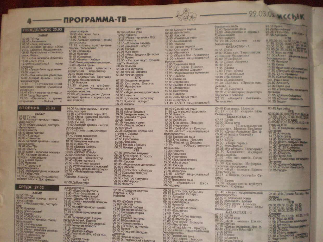 Программа передач на 15 апреля. ТВ программа. Программа казахстанских каналов. Программа телепередач 2002. Телепрограмма Казахстан.