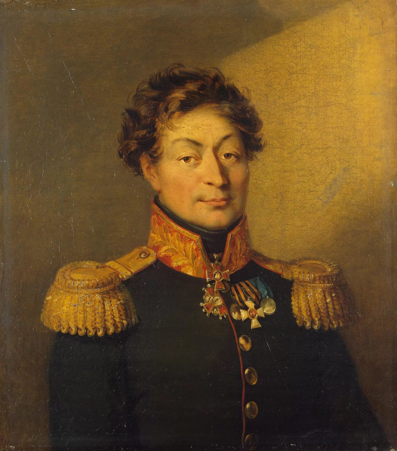 Генерал волков википедия. Портреты героев 1812 года в Эрмитаже. Генерал Кикин.