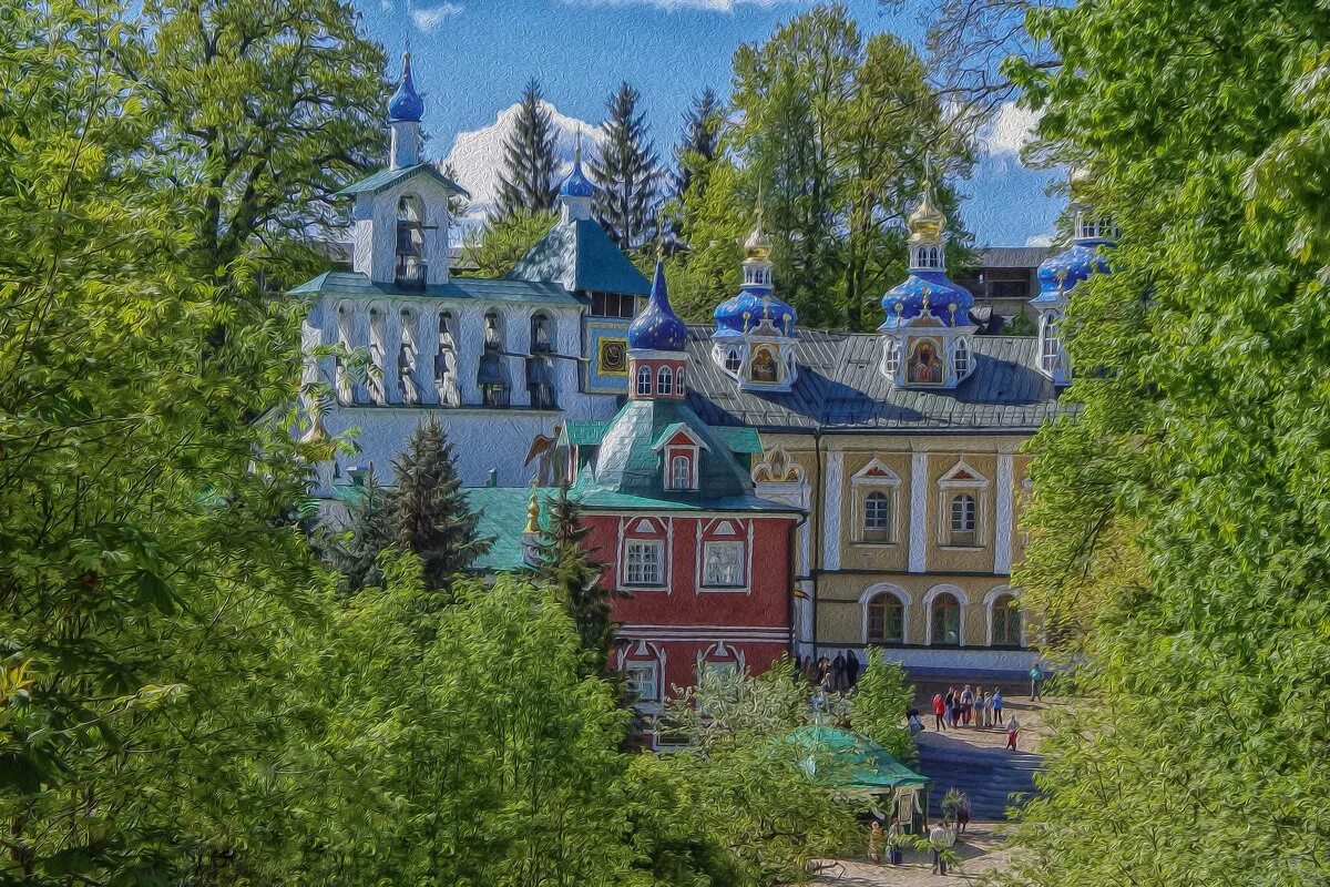 Псково-Печерский монастырь. Свято-Успенский Псково-Печерский монастырь, Печоры. Свято Печорский Успенский монастырь. Монастырь Псково-Печерская обитель.