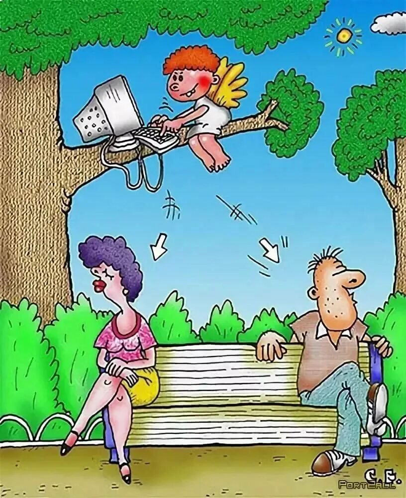 Юмористические картинки. Веселые карикатуры. Юмористические рисунки. Карикатуры на мужчин и женщин. Карикатуры про любовь.