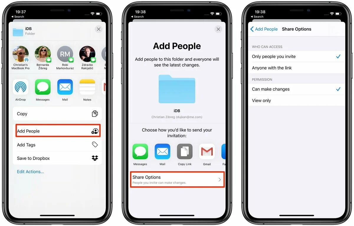 Как добавить друзей на айфоне. Как открыть icloud drive на iphone. универсальный доступ в iphone ios 13. как открыть доступ к фотография на айфоне. доступ к папкам iphone.