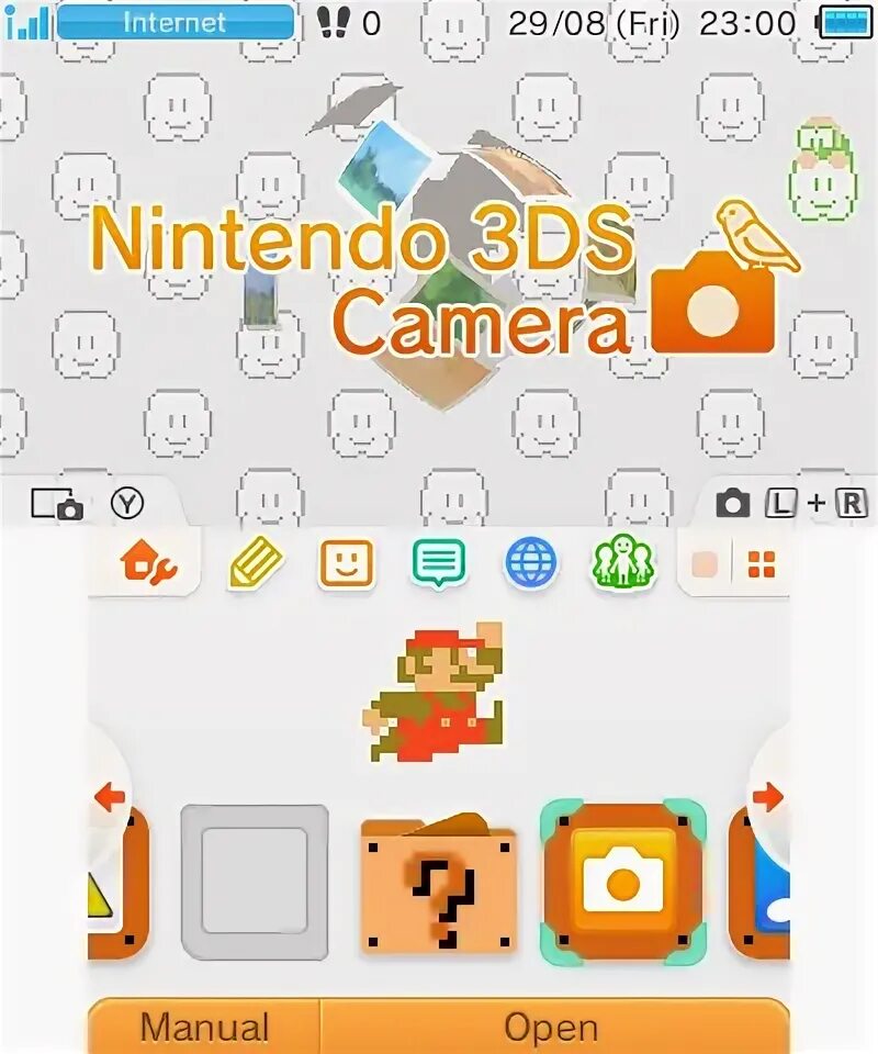 3ds menu. Nintendo ds menu.