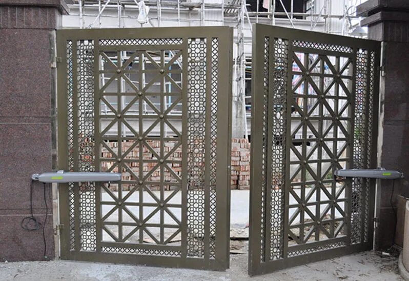 Swing gate. Калитка вращающаяся. ворота комплект. ворота кг. swing gate opener foresee f-600 (2 side).