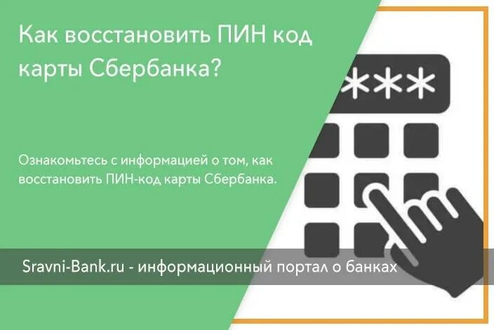 Если забыл пинкод карты сбербанк