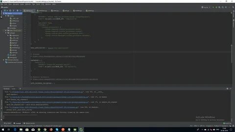 Wsgi server instead