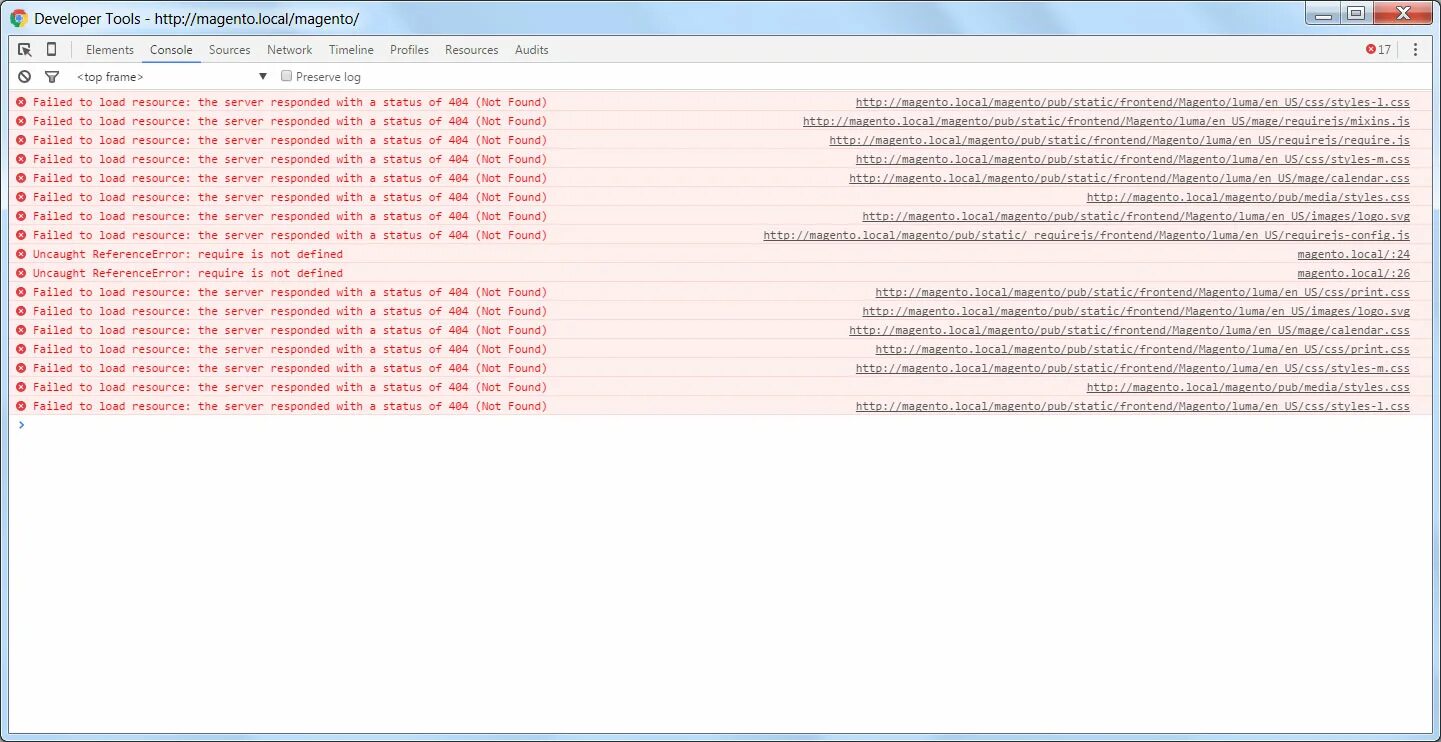 Failed to find com. Failed to load resource: the Server responded with a status of 404 (not found). Failed to load. Source resource Error. Source resource Error Valve.