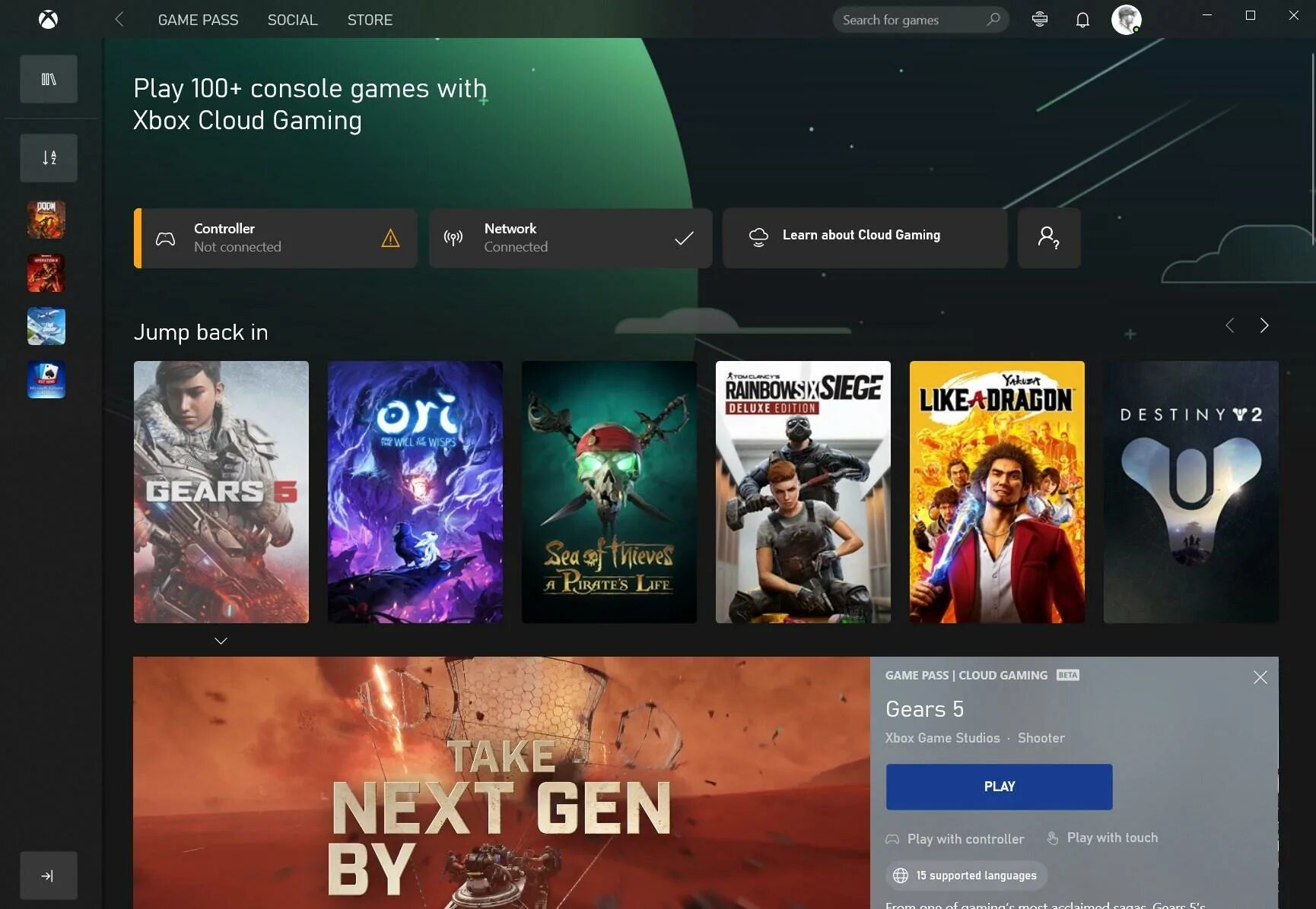 Xbox приложение для windows 10