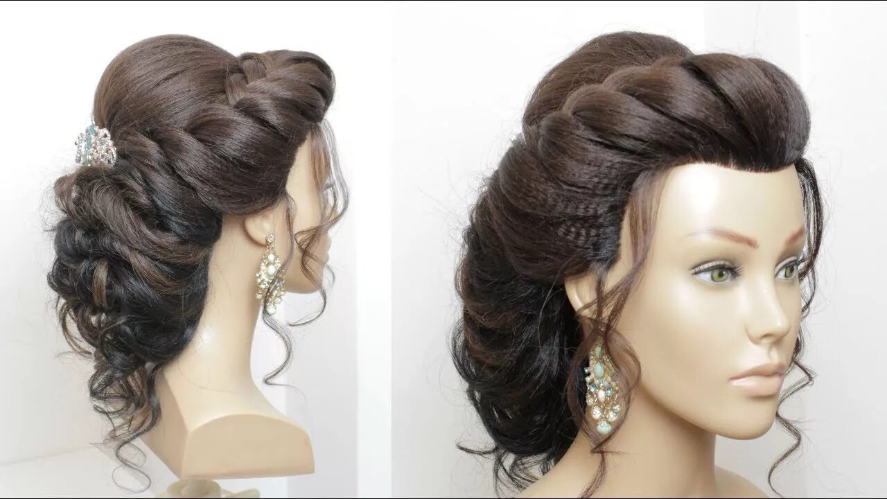 Прически видел HOW TO: Indian Bridal Hairstyles for Short Hair #bridalhairstylevideoinhindi Asi