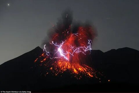 Самое мощное извержение вулкана за всю историю