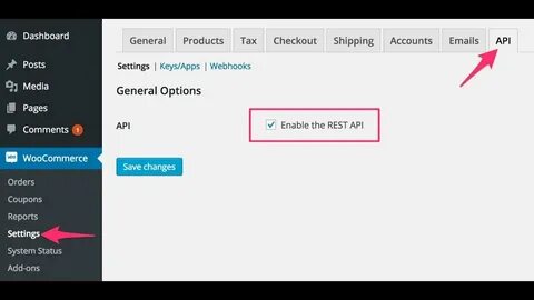 Enable api