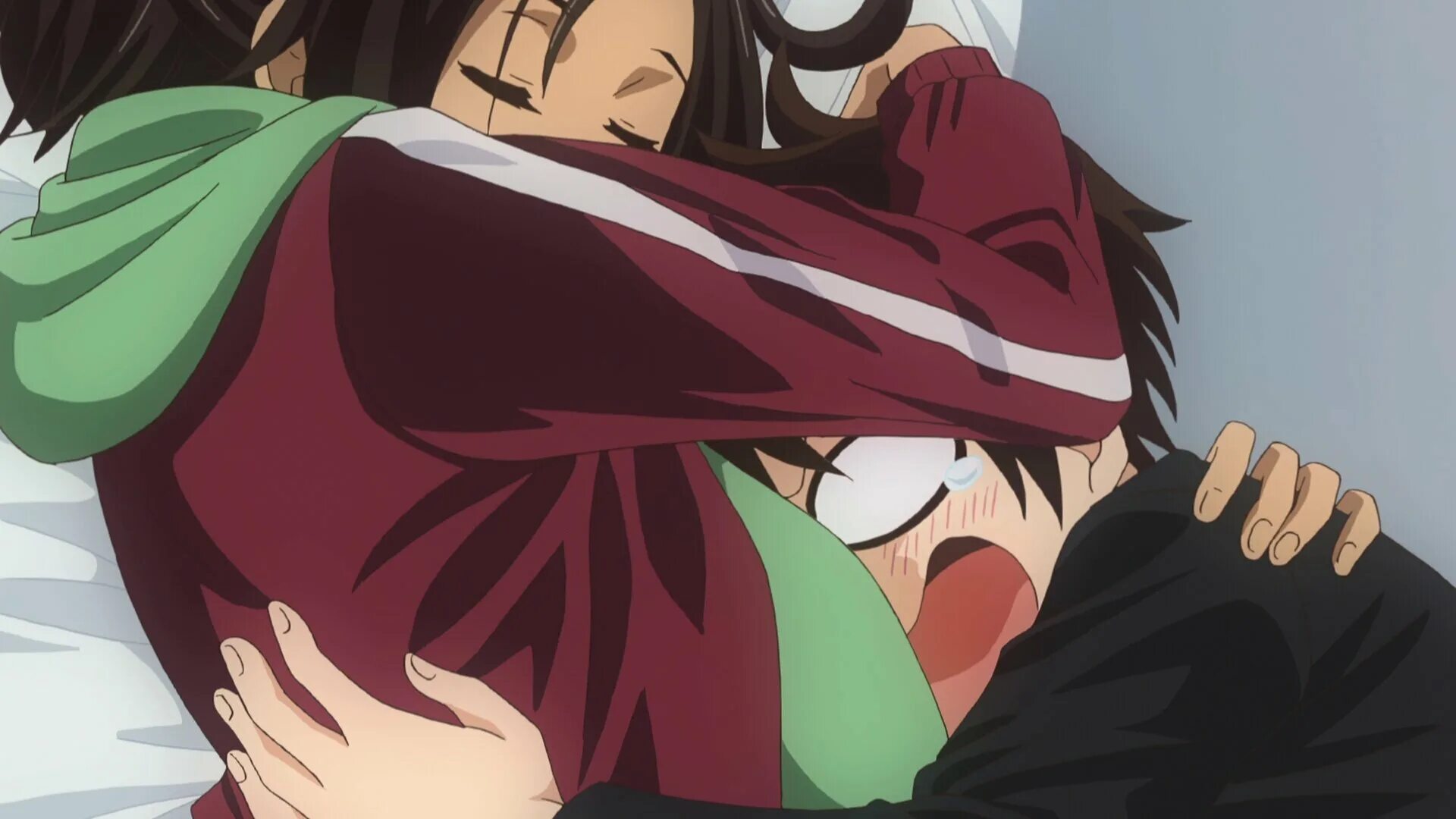 Why the hell are. Hikari Hazakura. Koko ni Sensei ga. Аниме Nande koko. Hazakura Hikari Sensei.