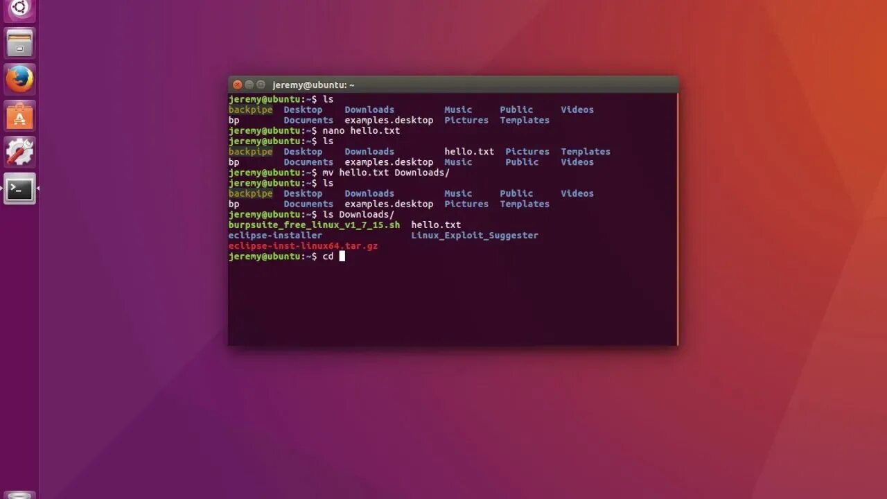 Mv linux