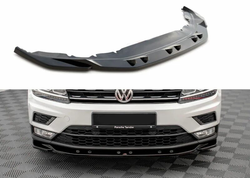 Бампер r line tiguan. Передний сплиттер тигуан 2. бампер volkswagen tiguan 2. передний бампер тигуан 2. сплиттер переднего бампера тигуан 2.