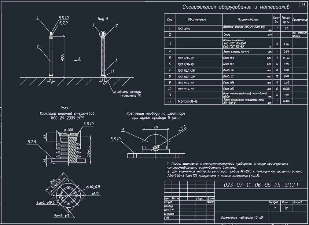 Контур заземления чертеж dwg. Схема заземления кабельного колодца. Узел заземления кровли dwg. Заземление dwg. Узел заземления лотка dwg чертеж.