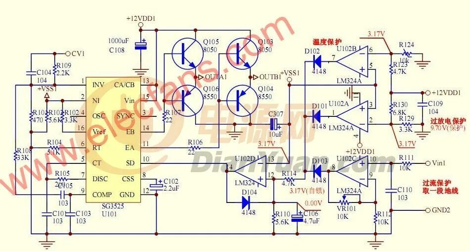 Плата sg3525 lm358 схема подключения Купить SUNYIMA инвертор преддрайвер модуль SG3525 Высокая мощность трансформатор Товар на картинке можно купить.