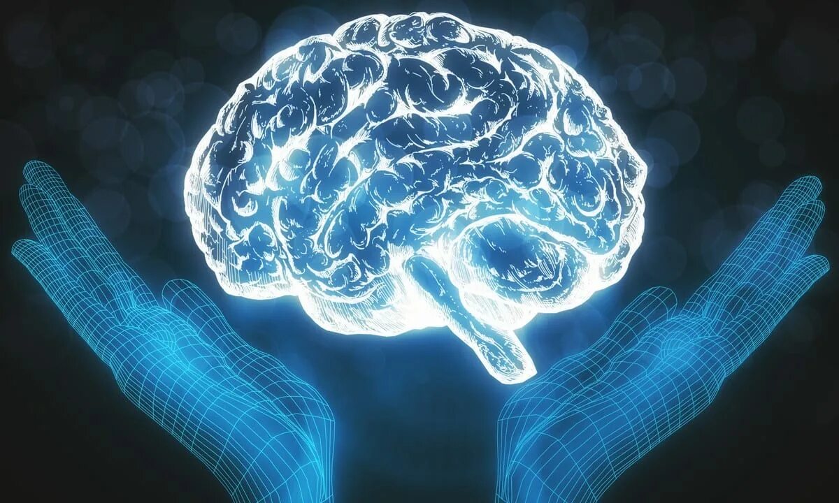 Inoriginal. Мозг светится. Светящийся мозг. Синий мозг. Активация мозга.