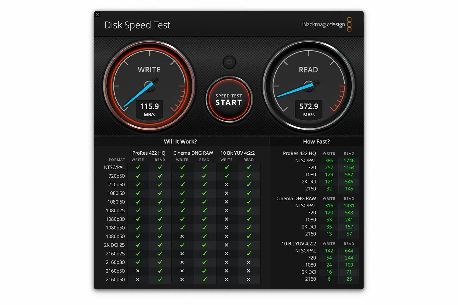Blackmagic speed test. Disk Speed Test 1.2.47.23. Blackmagic Disk Speed Test. Blackmagic Speed Test Mac. Скорость диска.