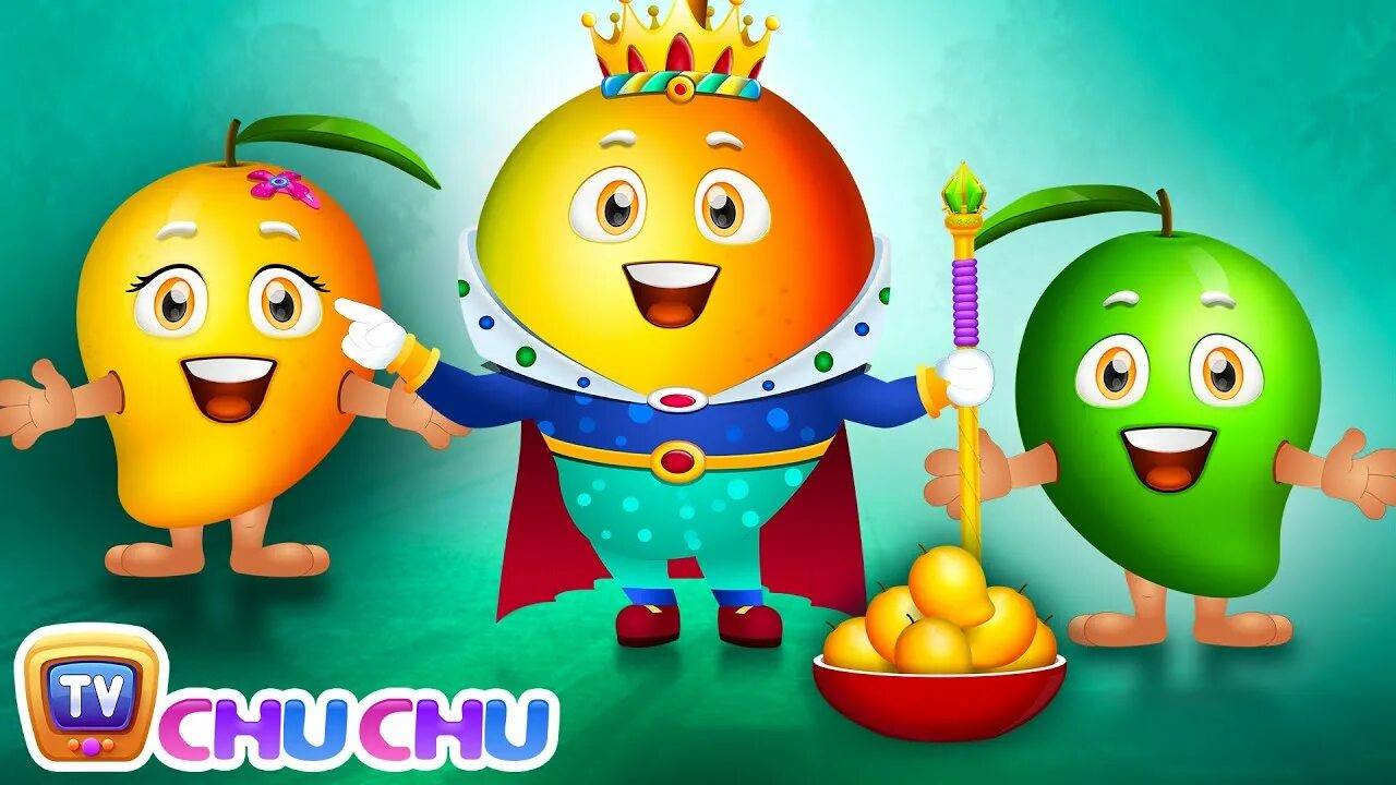 Mango song. Chuchu tv nursery rhymes &amp; kids songs. fruit rhymes.