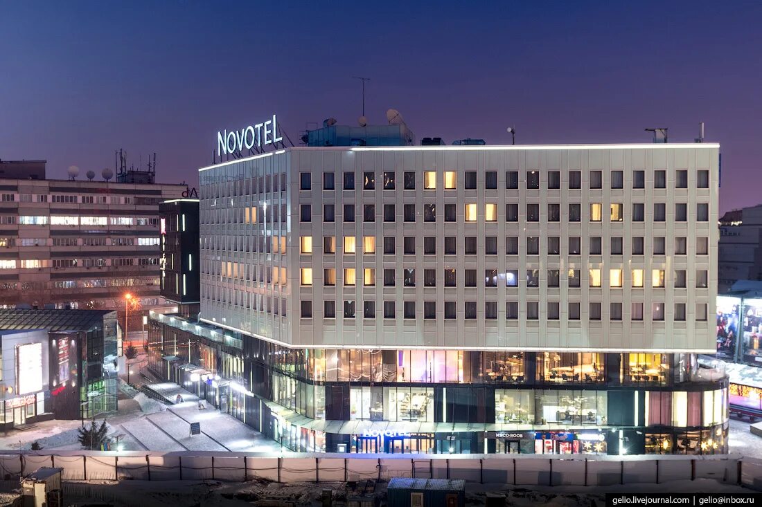 Отель Novotel Красноярск Центр 4*, Красноярск. Бронирование, отзывы, фото - Тури