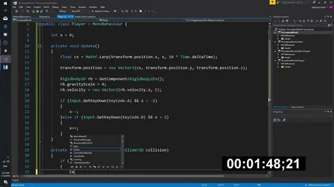 На каком языке unity