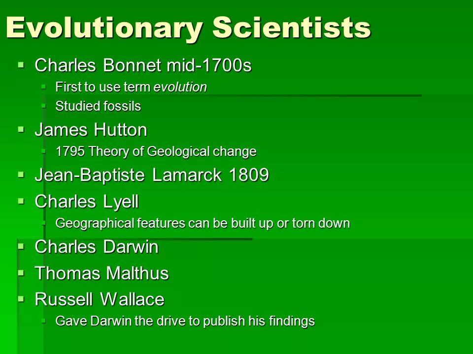 Evolution study. Evolution study