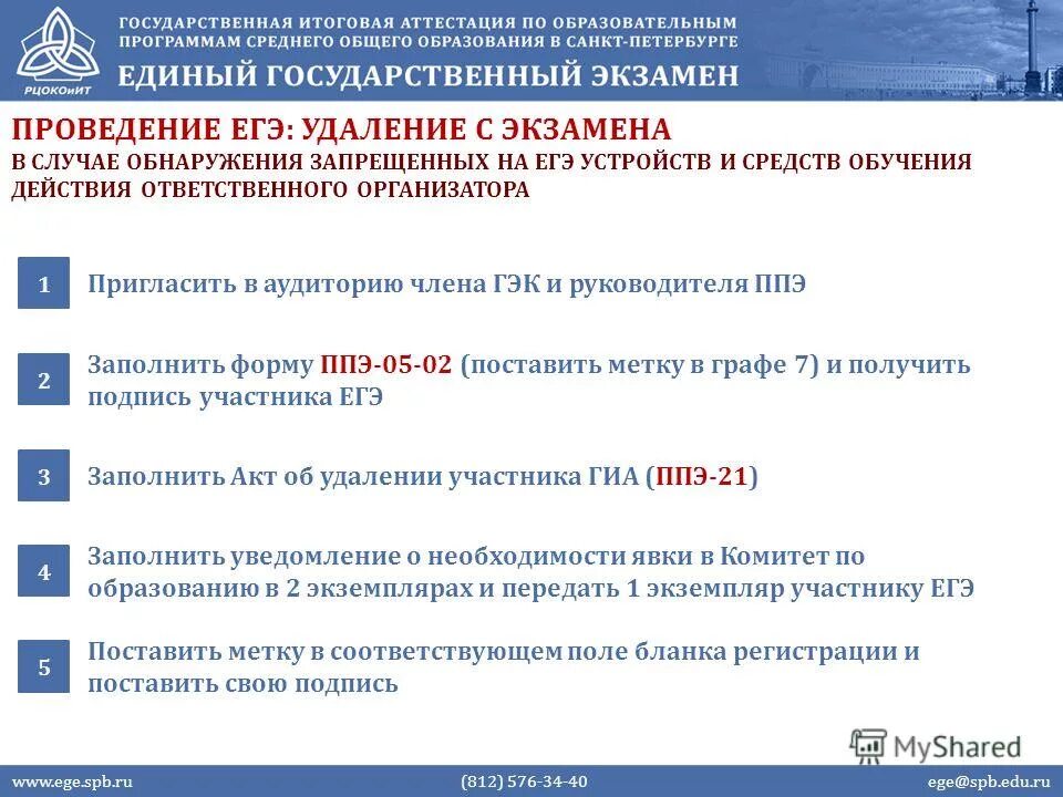 Государственная итоговая аттестация является обязательной. Пункт проведения экзаменов. Пункт проведения ЕГЭ. Запреты на ЕГЭ. Удаление с ЕГЭ.