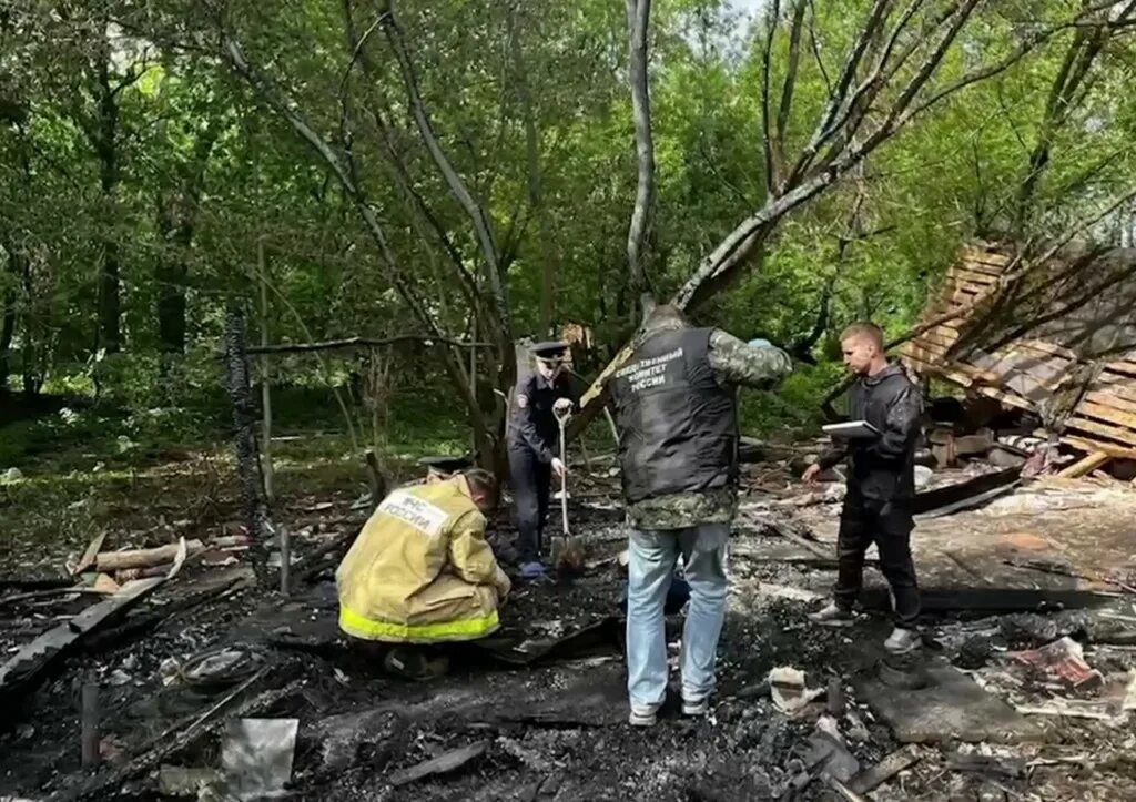 В дубовой роще сожгли мальчика