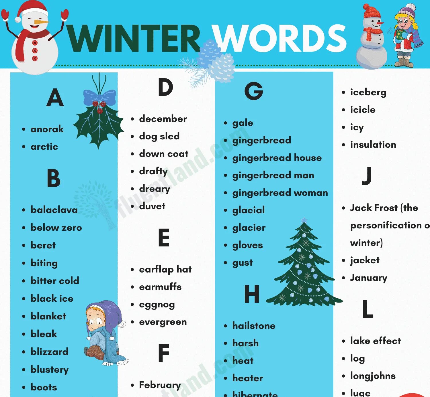 Snow words. Winter words. winter words английский. winter vocabulary. vocabulary words winter.