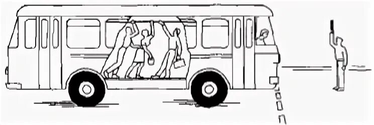 При резком торможении автобуса люди. Торможение автобуса. Автобус тормозит. Пассажиры в автобусе инерция. Торможение автобуса иллюстрации.