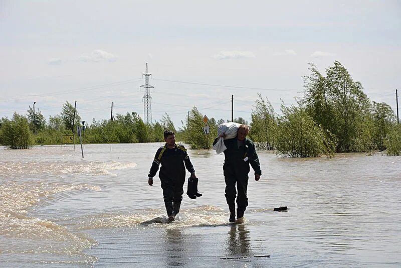 Уровень воды в оби